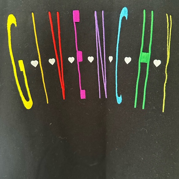 Authentic Givency Black Sweater NWT Oversized Medium but would fit large unisex - Picture 4 of 4